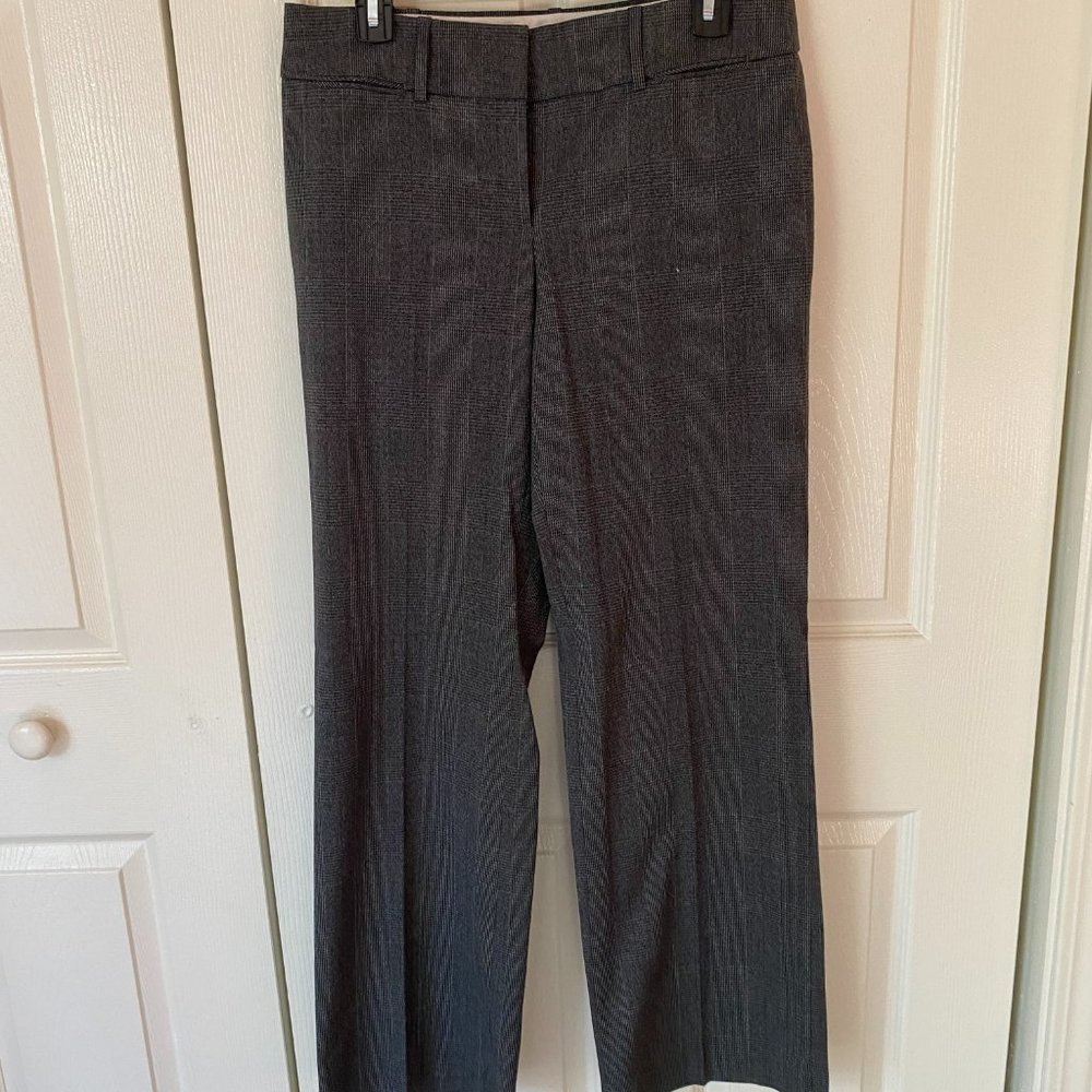 ANN TAYLOR LOFT WOMENS DRESS PANTS PINSTRIPE SIZE 6 TROUSER